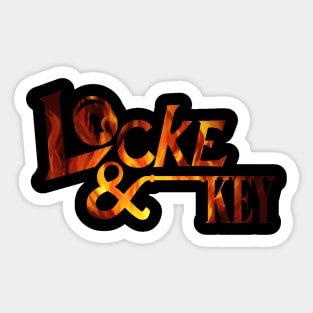 Locke and Key Sticker